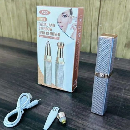 2-in-1 Flawless Hair Remover & Eyebrow Trimmer for Women