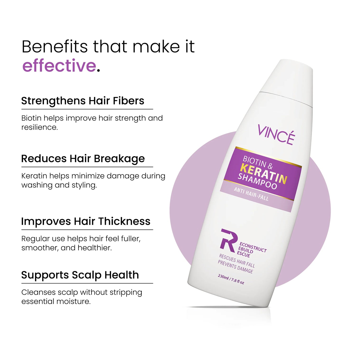 Vince Biotin & Keratin Shampoo
